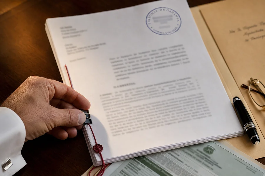 Contratos, comprobantes y transferencias reunidos para acreditar la obligación de restituir.