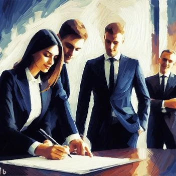 empresa en un día abogados